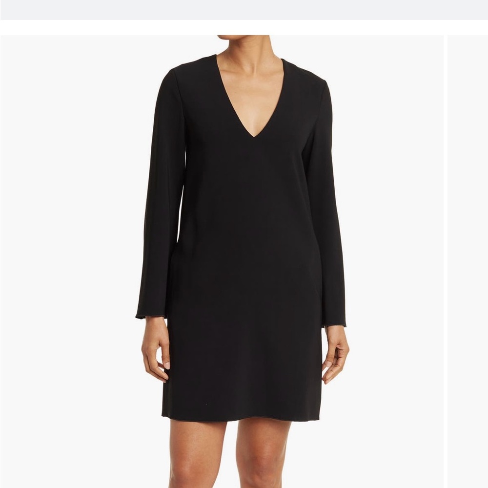 Theory | Ulysses Regent | black crepe dress